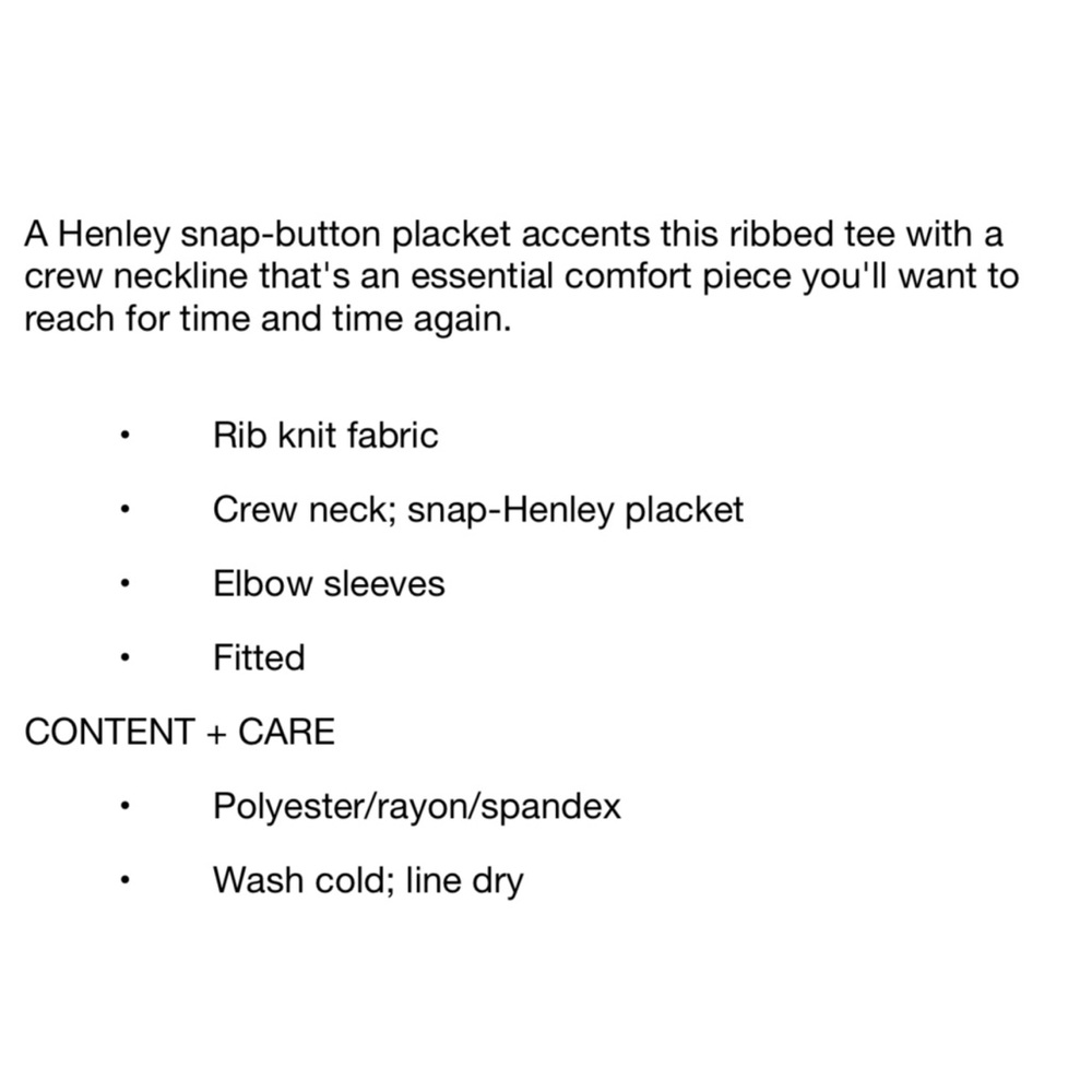 Torrid  Henley - Picture 7 of 7